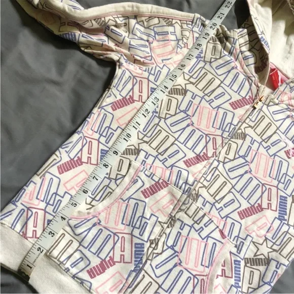 🐾PUMA GIRLS XL MATCHING PANT AND HOODIE SET